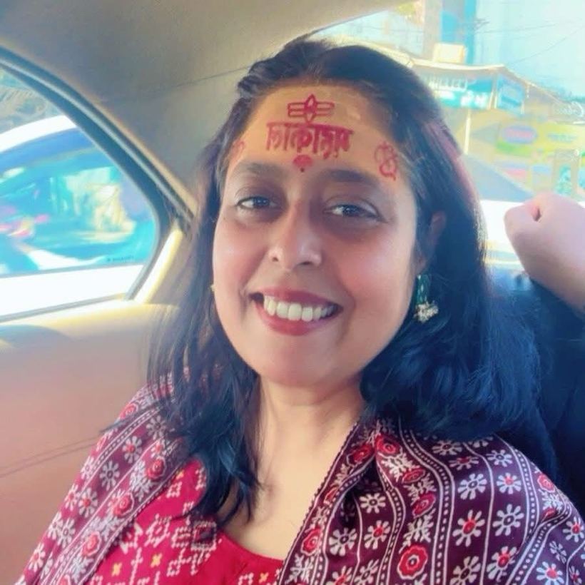 Dr. Swapna Palkar — a moment from talks and gatherings